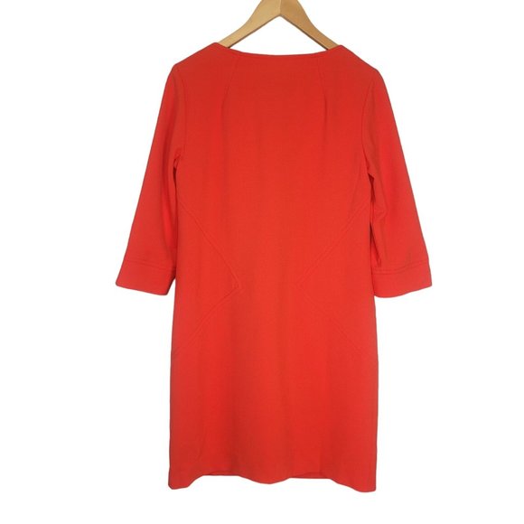 Trina Turk Orange Sylvia Dress with Pockets - Picture 6 of 9